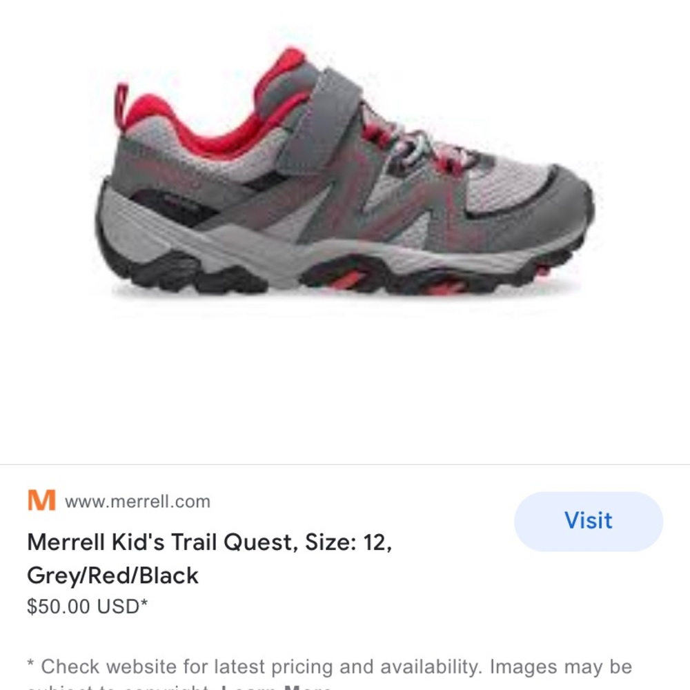 New without box Merrellsneakers size 10